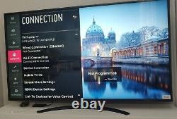 65 Inch LG SMART TV 4K ULTRA HDR 14Month Warranty Remaining. ThinQ. LG65UM7400PLB