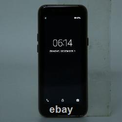 (Black)3.5 Inch Phone Fingerprint Unlock 3.5 Inch Ultra Slim Mini Smart Phone