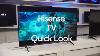 Hisense 43 Smart 4k Ultra Hd Hdr Qled Tv With Amazon Alexa Quick Look