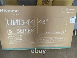 Hisense 43A6KTUK 43 inch 4K Ultra HD Smart TV