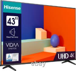 Hisense 43A6KTUK 43 inch A6K 4K UHD Smart HDR TV Ultra High Definition Smart