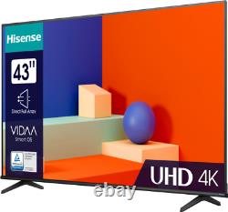 Hisense 43A6KTUK 43 inch A6K 4K UHD Smart HDR TV Ultra High Definition Smart