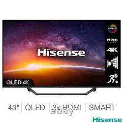 Hisense 43A7GQTUK 43 Inch QLED 4K Ultra HD Smart TV FREE 5 YEARS WARRANTY