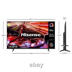 Hisense 43E7HQTUK 43inch Smart 4K Ultra HD HDR QLED TV