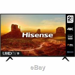 Hisense 50A7100FTUK 50 Inch TV Smart 4K Ultra HD LED Freeview HD 3 HDMI
