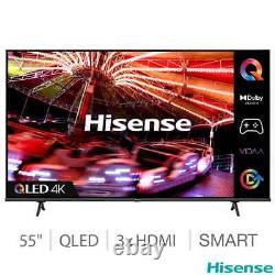 Hisense 55E7HQTUK 55 Inch QLED 4K Ultra HD with HDR10 HDR10+ HLG Smart TV