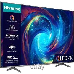 Hisense 55E7KQTUK PRO 55 Inch LED 4K Ultra HD Smart TV Bluetooth WiFi