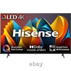 Hisense 55E7NQTUK 55 Inch LED 4K Ultra HD Smart TV Bluetooth WiFi