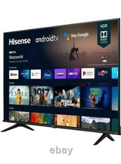 Hisense 65A6G 65-Inch 4K Ultra HD Android Smart TV with Alexa Compatibility