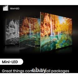 Hisense 65U6NQTUK 65 Inch MiniLED 4K Ultra HD Smart TV Bluetooth WiFi