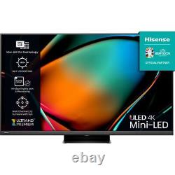 Hisense 65U8KQTUK 65 Inch MiniLED 4K Ultra HD Smart TV Bluetooth