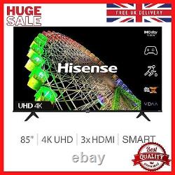 Hisense 85A6BGTUK 85 Inch 4K Ultra HD HDR10 HDR10+ HLG and Dolby Vision Smart TV