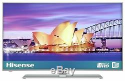 Hisense H43A6550UK 43 Inch 4K Ultra HD HDR Freeview Smart WiFi LED TV Silver