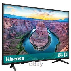 Hisense H50AE6100UK 50 Inch Smart 4K Ultra HD TV With HDR, Freeview Play Black