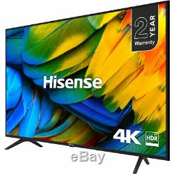 Hisense H55B7100UK B7100 55 Inch TV Smart 4K Ultra HD LED Freeview HD 3 HDMI