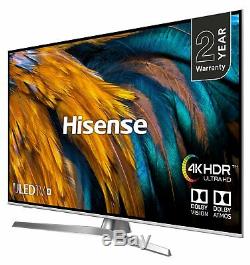 Hisense H55U7BUK 55 Inch 4K Ultra HD HDR Smart WiFi ULED TV Silver