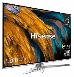 Hisense H55U7BUK 55 Inch 4K Ultra HD HDR Smart WiFi ULED TV Silver
