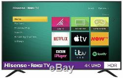 Hisense Roku TV 65 Inch R65B7120UK 4K Ultra HD HDR Freeview Smart LED TV