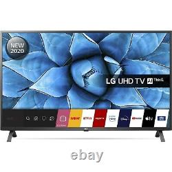 LG 43 Inch UN7100 4K Ultra HD HDR Smart TV with Google Assistant and Alexa Compa