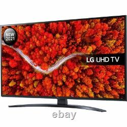 LG 43UP81006LR 43 Inch TV Smart 4K Ultra HD LED Analog & Digital Bluetooth WiFi