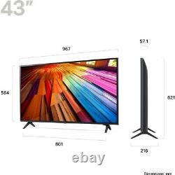 LG 43UT80006LA 43 Inch LED 4K Ultra HD Smart TV Bluetooth WiFi