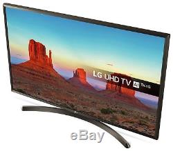 LG 49UK6400PLF 49 Inch 4K Ultra HD HDR Freeview HD Smart WiFi LED TV Black