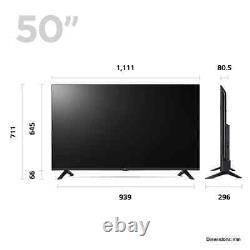 LG 50UR73006LA 50 Inch 4K Ultra HD Filmmaker Mode HDR & AI Sound Smart TV