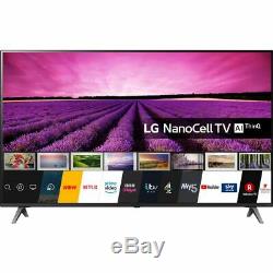LG 55SM8050PLC 55 Inch TV Smart 4K Ultra HD NanoCell Freeview HD and Freesat HD