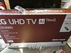 LG 55UN80 55 Inch 4K Ultra HD Smart TV LED Netflix prime you tube 55UN80006LA