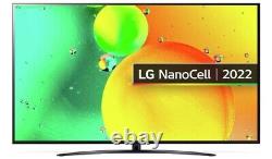 LG 65NANO766QA 65 Inch NanoCell 4K Ultra HD Smart TV