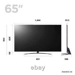 LG 65QNED916QE 65 Inch QNED Mini LED 4K Ultra HD Smart TV