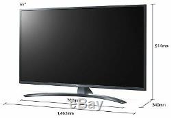 LG 65UM7400 65 Inch 4K Ultra HD Smart WiFi LED TV Black