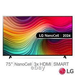 LG 75NANO82T6B 75 Inch NANO 4K Ultra HD Smart TV