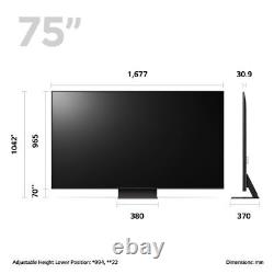 LG 75UR91006LA 75 Inch LED 4K Ultra HD Smart TV Bluetooth WiFi
