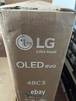 LG OLED EVO 48 Inch C3 4K Smart TV OLED48C36LA Smart 4K Ultra HD SEALED