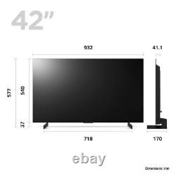 LG OLED42C34LA 42 Inch OLED 4K Ultra HD Smart TV Bluetooth WiFi