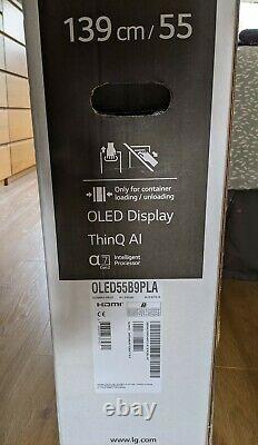 LG OLED55B9PLA 55 inch OLED 4K Ultra HD HDR Smart TV Opened, never used