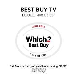 LG OLED55C36LC 55 Inch OLED 4K Ultra HD Smart TV Bluetooth WiFi