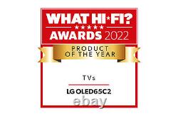 LG OLED65C24LA 65 inch OLED 4K Ultra HD HDR Smart TV Freeview Play Freesat