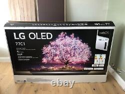 LG OLED77C14LB 77 inch Smart 4K Ultra HD HDR OLED TV. Small scuff on screen