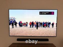 LG OLED77C14LB 77 inch Smart 4K Ultra HD HDR OLED TV. Small scuff on screen