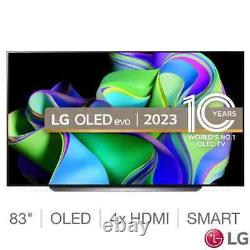 LG OLED83C34LA 83 Inch OLED 4K Ultra HD HDR10 HLG Dolby Vision Smart TV