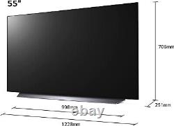 LG Smart TV 4K Ultra HD HDR OLED 55 inch Black