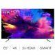 Large 65 Inch Smart Tv 4k Ultra Hd Freeview Slim Television Internet Hdmi Wifi