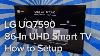 Lg Uq7590 86 Inch Class Uhd 4k Smart Tv Setup Overview