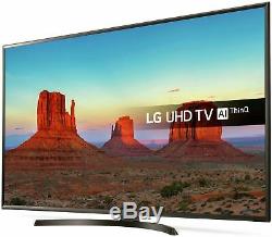 NEW LG 55UK6400PLF 55 Inch 4K Ultra HD HDR Freeview HD WiFi LED Smart TV Black