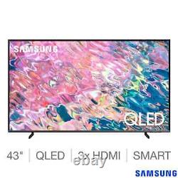 NEW Samsung QE43Q65BAUXXU 43 Inch QLED 4K Ultra HD Smart TV, Sleek Design