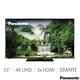 Panasonic 55 Inch 4k Ultra Hd Smart Tv Freeview Hd 55lx600bz