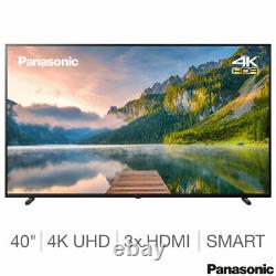 Panasonic Smart Android TV, 40 Inch 4K Ultra HD with HCX Processor, TX-40JX800BZ