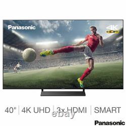 Panasonic Smart TV, HD 40, Inch 4K Ultra with HCX Processor, TX-40JX850BZ